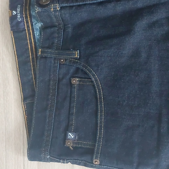 NWOT, Size 38X30 CREMIEUX dark blue jeans - Picture 3 of 9